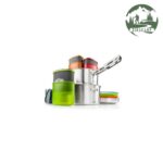 سرویس ظروف استیل جی اس آی 4 نفره مدل GSI CAMPER