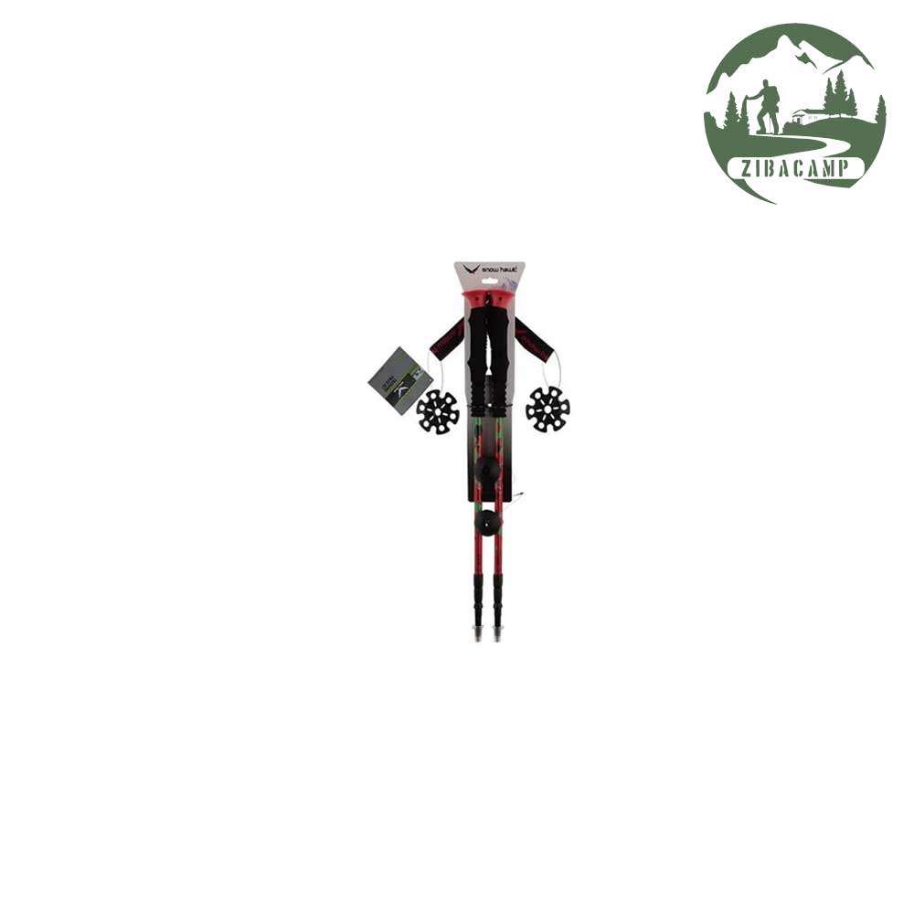 باتوم کوهنوردی پیچی اسنوهاک مدل SNOWHAWK STPR303