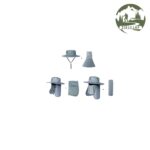 کلاه کوهنوردی سه تیکه تابستانی مدل XMZ236-3