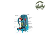 کوله پشتی نیچرهایک اورجینال 55 لیتری NH16Y020-8